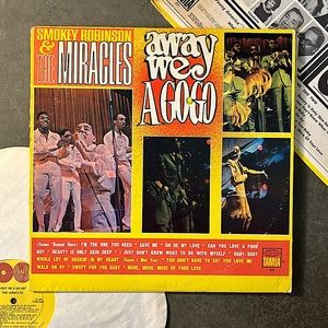 Smokey Robinson & The Miracles -“Away We Go Go” Vinyl LP